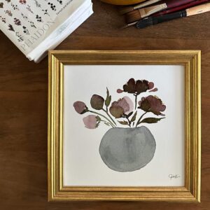 Photo of Morning Still Life No. 3 watercolor painting